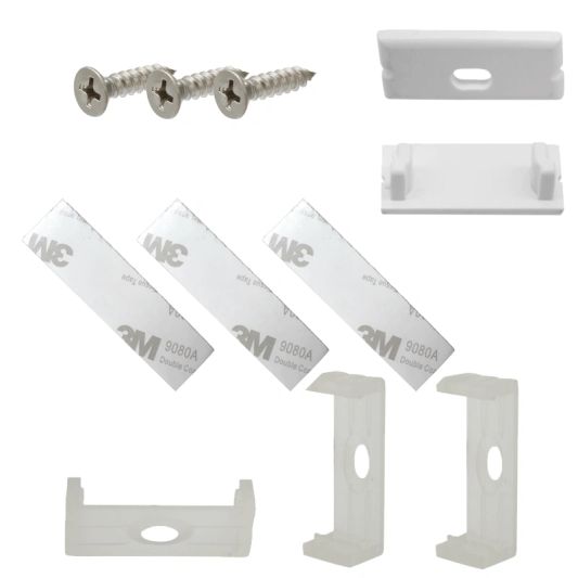 Led profiel 1 meter opbouw breed laag 10 mm