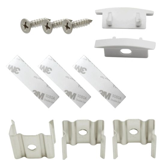 Led profiel 2 meter inbouw laag 8 mm slim line