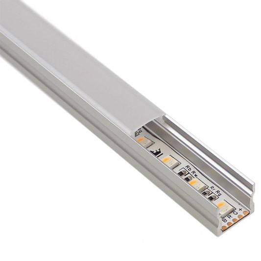 Led profiel 2 meter opbouw hoog 15 mm slim line