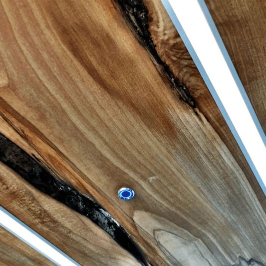 Led profiel 4 meter inbouw laag 8 mm slim line