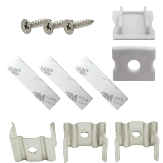 Led profiel 4 meter opbouw hoog 15 mm slim line