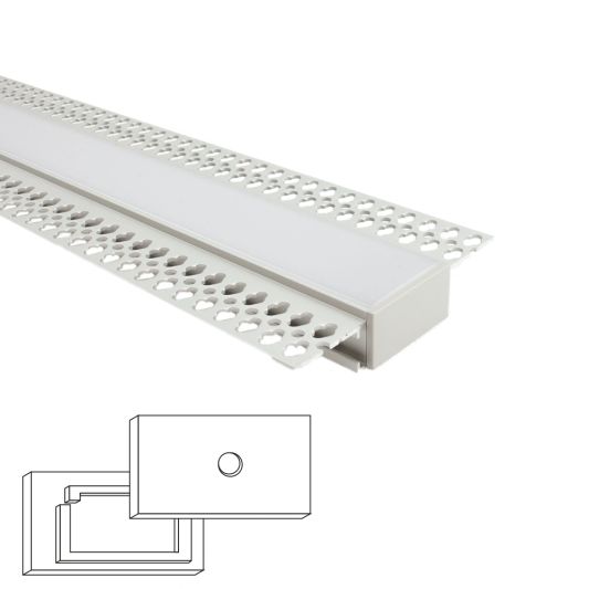 Led stuc profiel breed 3 meter