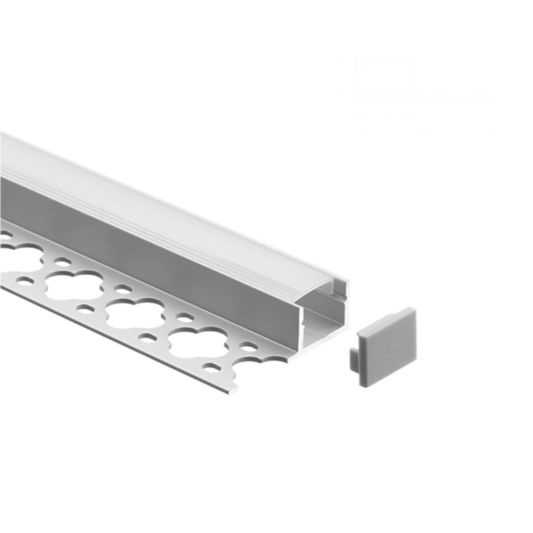 Led tegel profiel / led stuc profiel smal - Stucstop - 1,5 meter