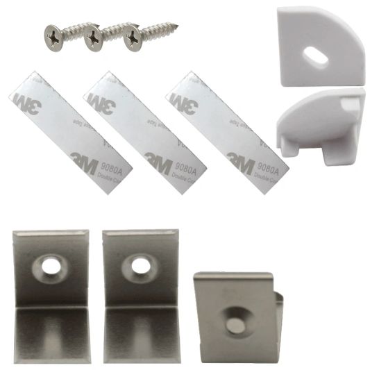 Ledstrip hoekprofiel 2 meter smal 18 mm slim line