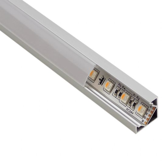 Ledstrip hoekprofiel 3 meter smal 18 mm slim line