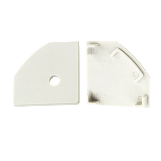 Ledstrip hoekprofiel 3 meter Basic line - compleet inclusief afdekkap