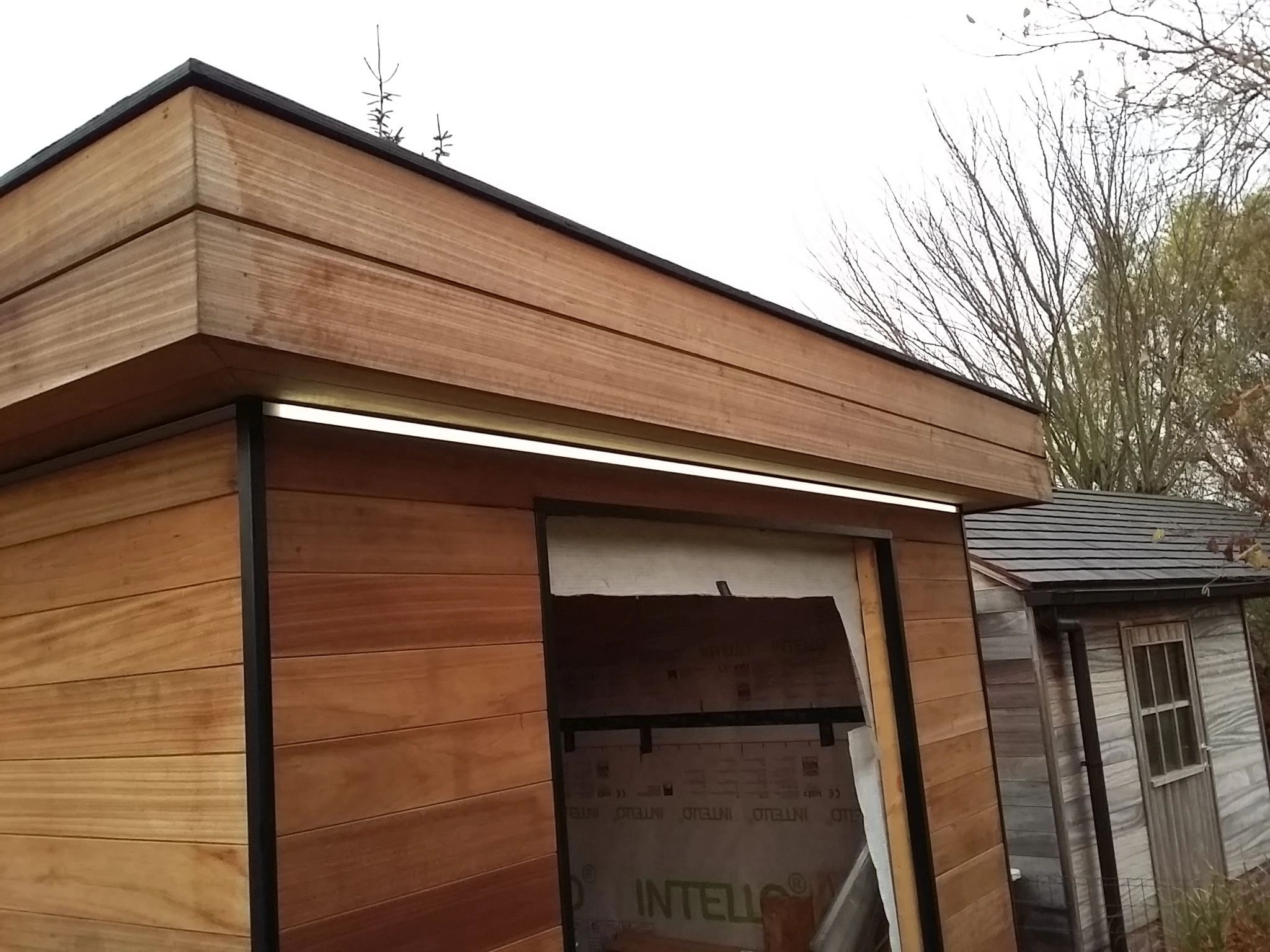 Led profiel 4 meter opbouw breed hoog 20 mm