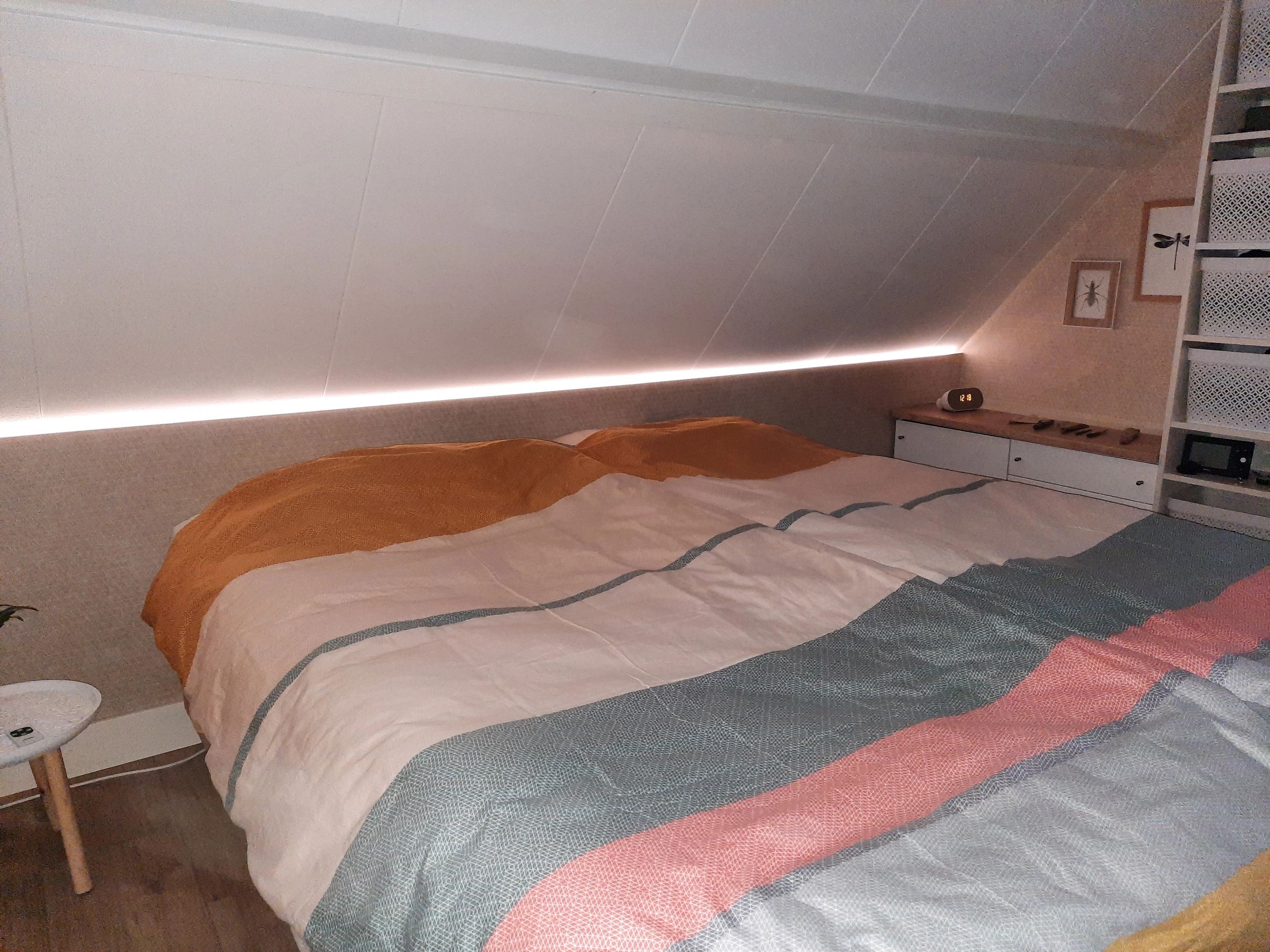 Led profiel 4 meter opbouw laag 8 mm slim line