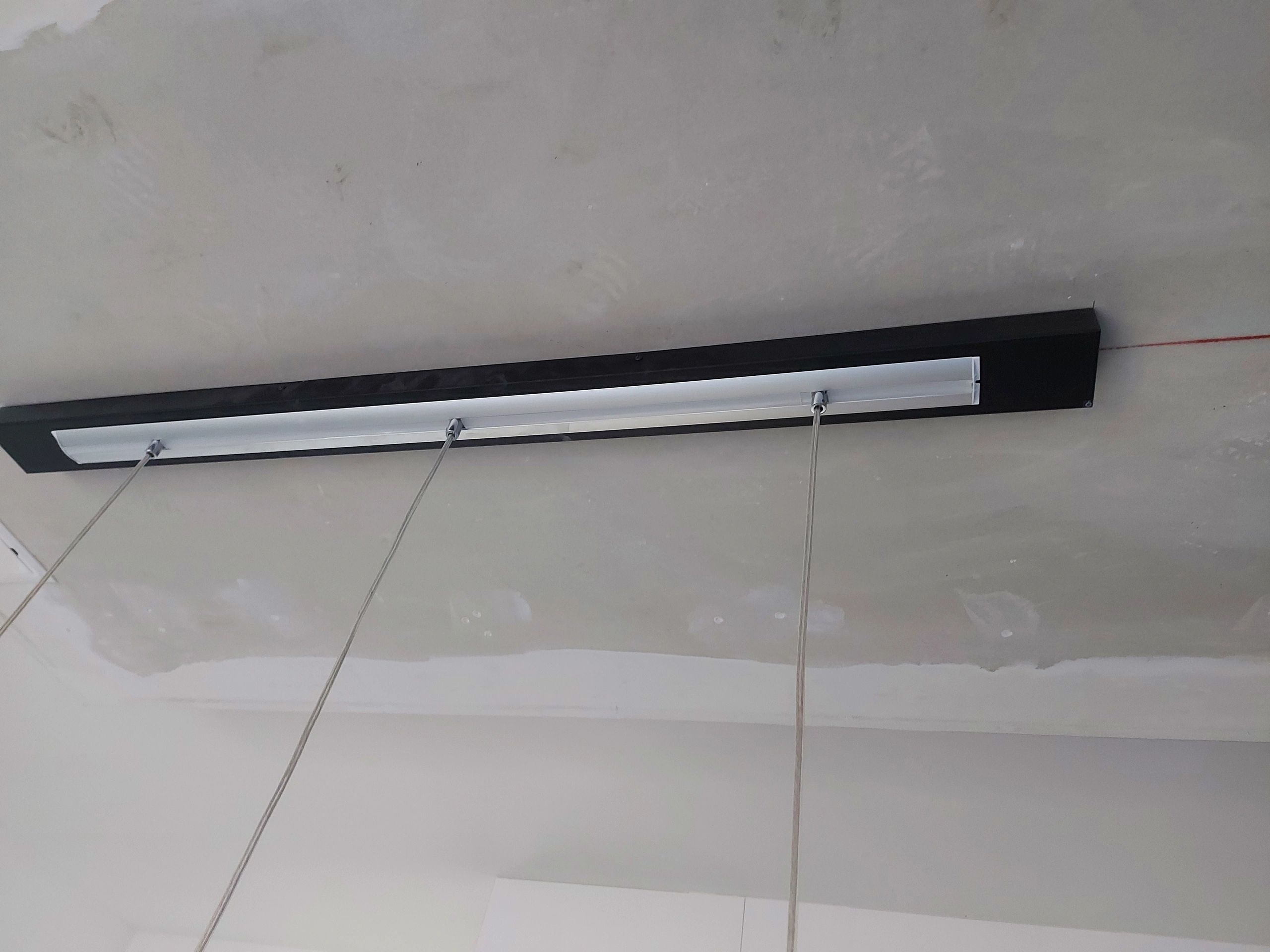 Led profiel voor vloer 1 meter opbouw 10 mm