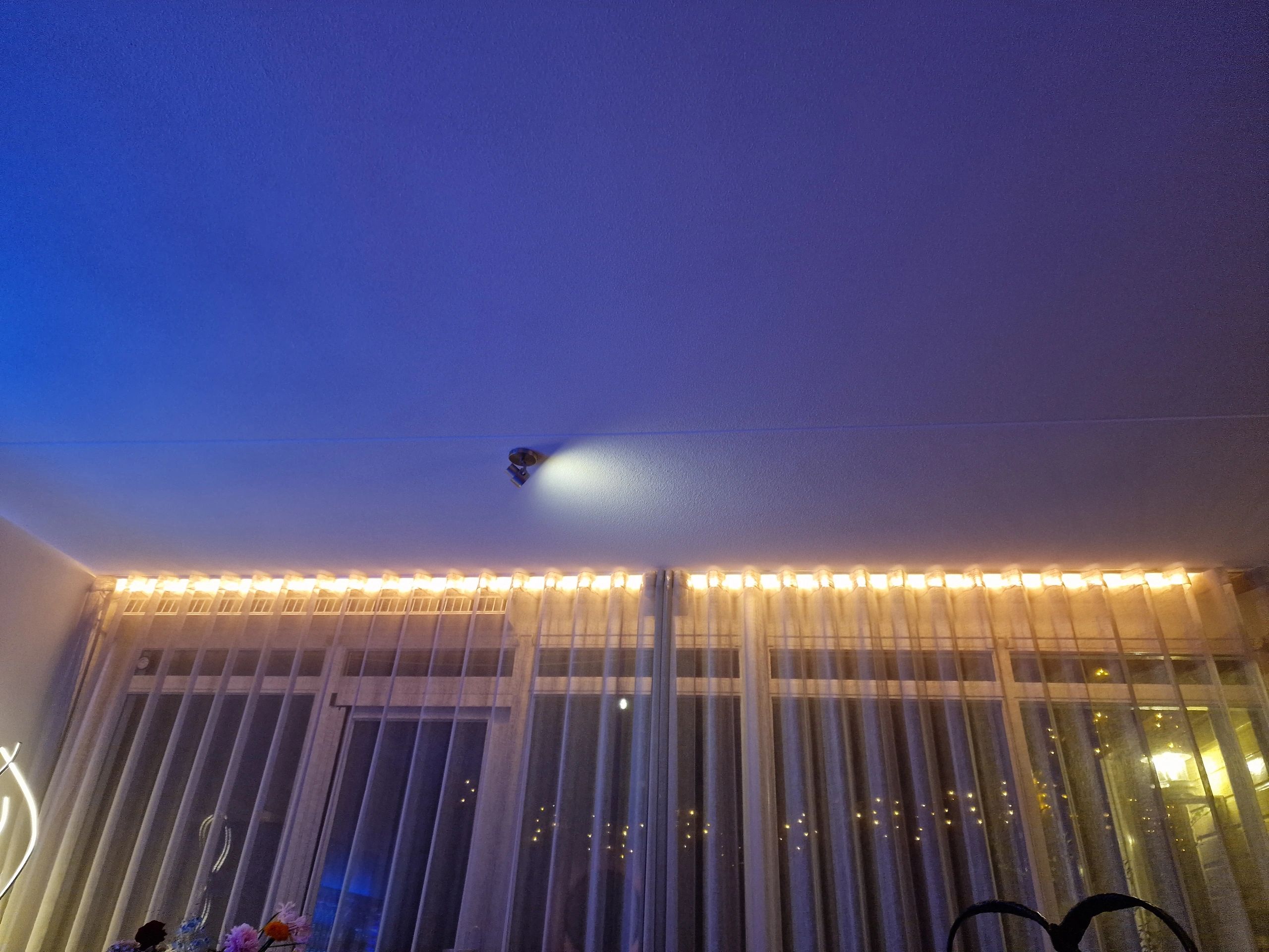 Ledstrip hoekprofiel 1,5 meter ronde afdekkap breed 30 mm