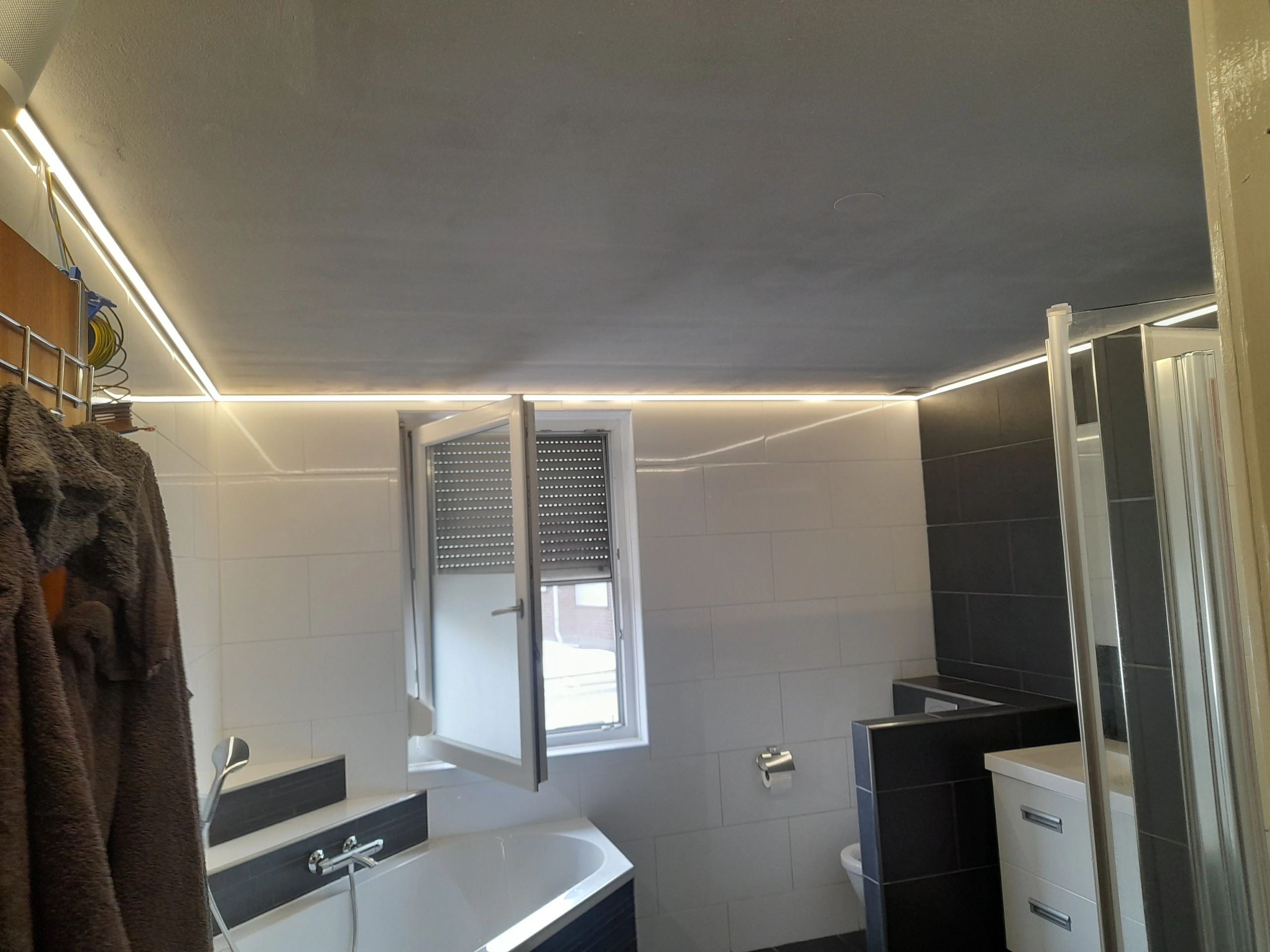 Ledstrip hoekprofiel wit - Slim line - compleet inclusief afdekkap 4 meter