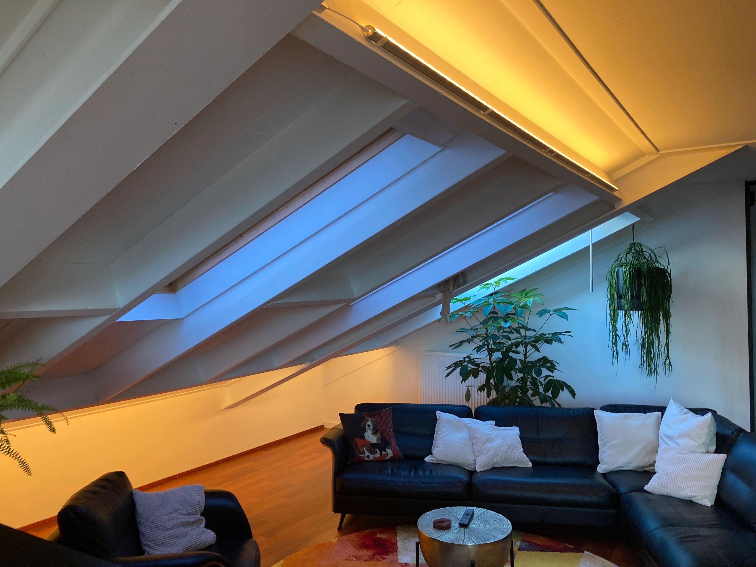 Ledstrip hoekprofiel 1,5 meter ronde afdekkap breed 30 mm