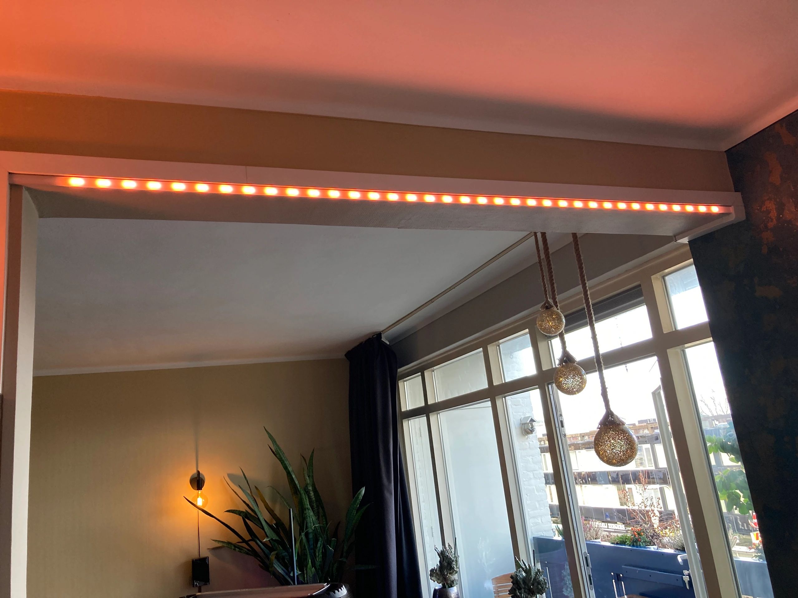 Led profiel 3 meter opbouw breed laag 10 mm