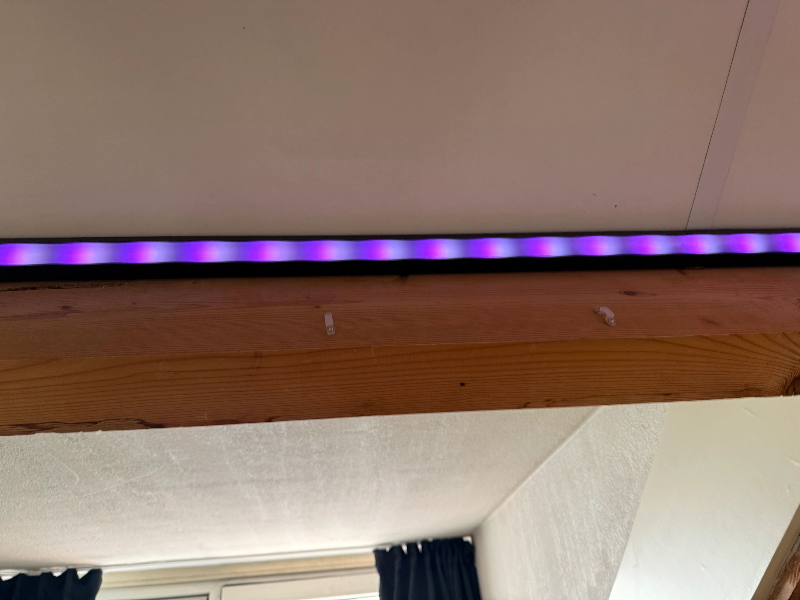 3 meter ledstrip hoekprofiel Basic Line zwart breed - Compleet met afdekkap