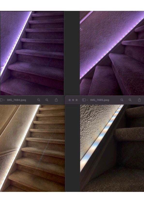 Led profiel 3 meter opbouw breed hoog 20 mm